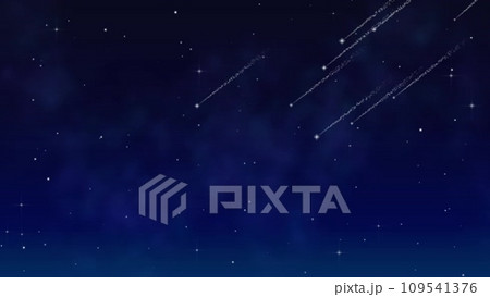 星 流れ星 ループ 夜空の動画素材・映像 - PIXTA